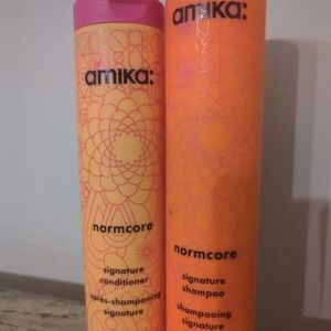 Amika Normcore shampoo and conditioner